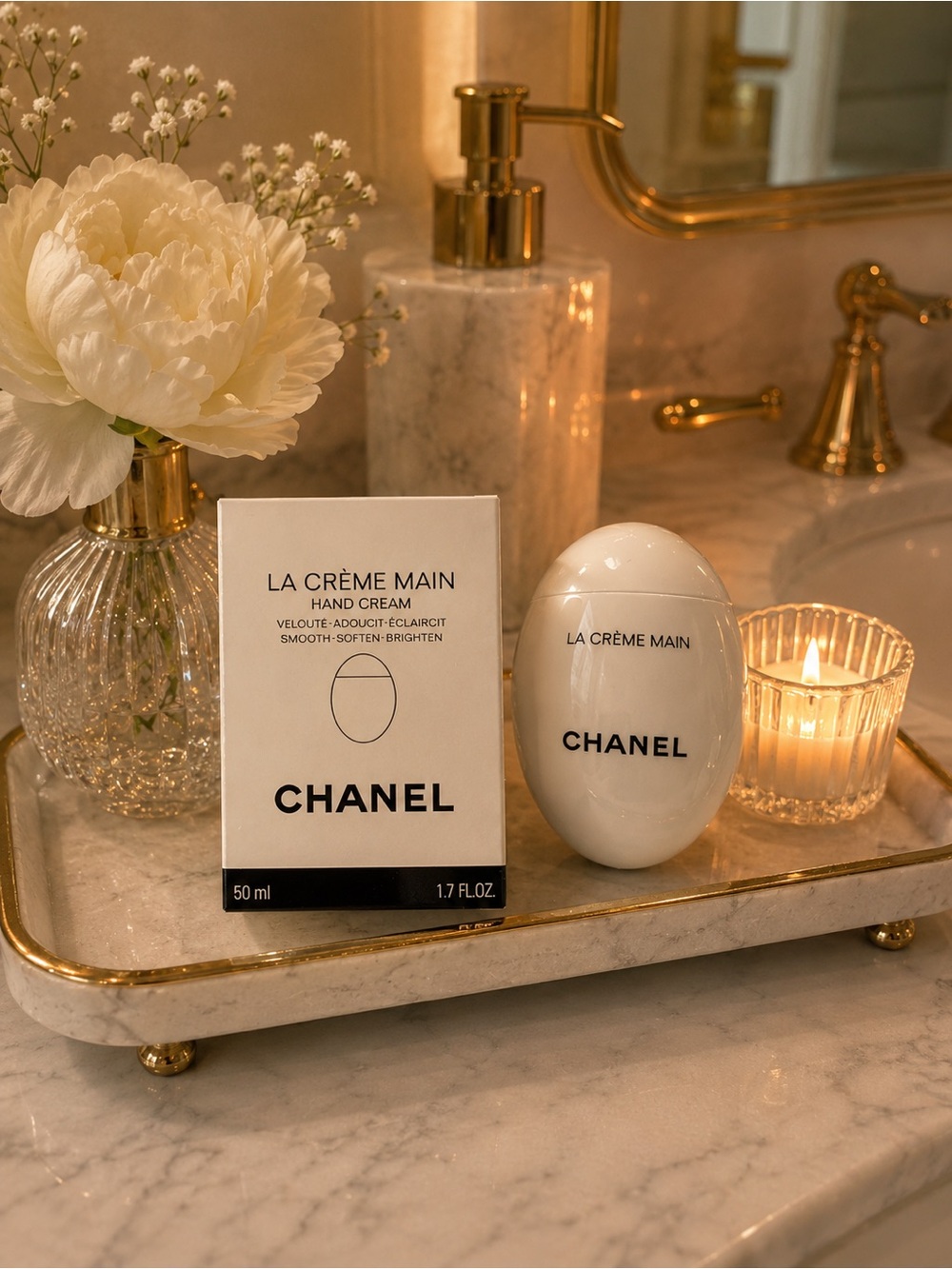 CHANEL La Crème Main Hand Cream -